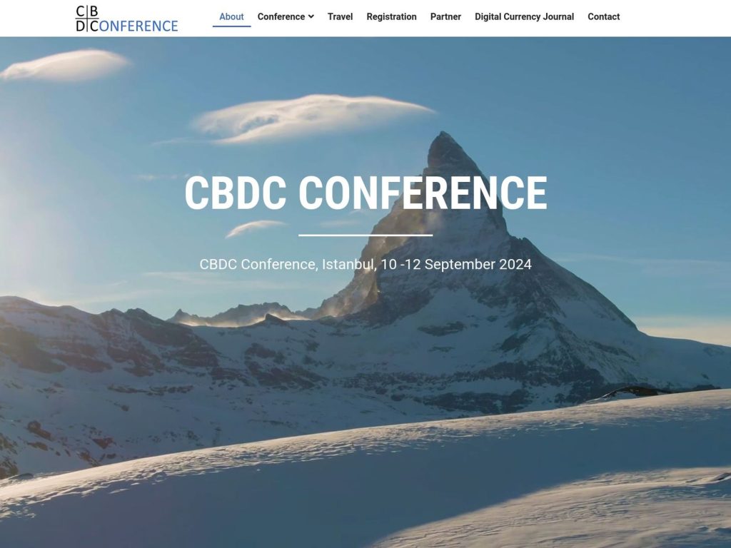 CBDC Conference - Event screenshot