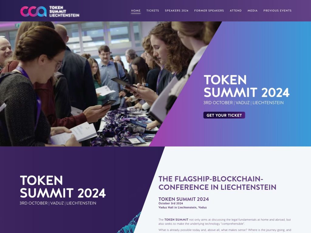 CCA Token Summit 2024 image
