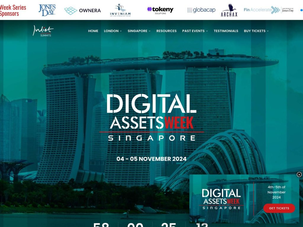 Digital Assets Week - Event screenshot