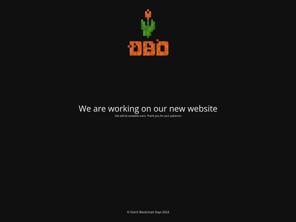 Dutch Blockchain Days 2024 image