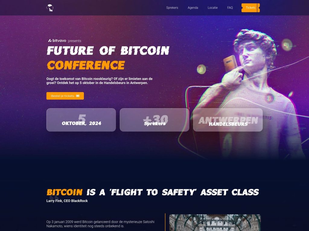 Future of Bitcoin Conference 2024 - Event screenshot