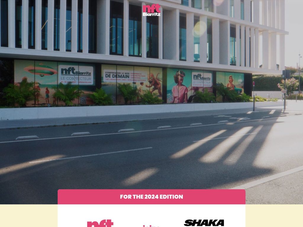 NFT Biarritz 2024 - Event screenshot