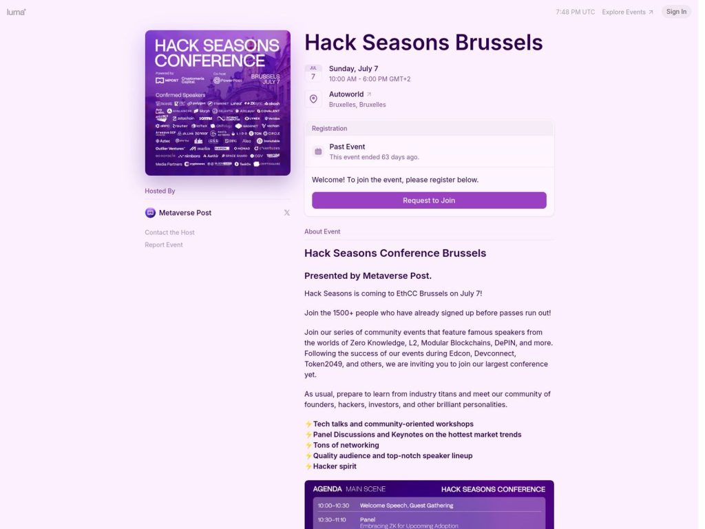 Open Source AI Summit @ EthCC 7 Brussels image