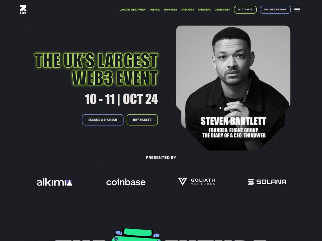 Zebu Live 2024 – London Web3 Week image