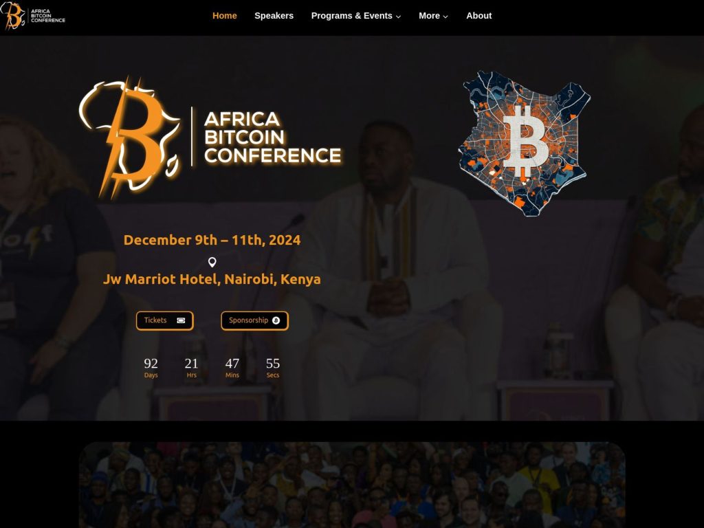 Africa Bitcoin Conference 2024 - Event screenshot