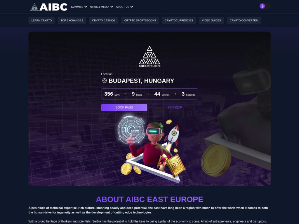 AIBC East Europe - Event screenshot