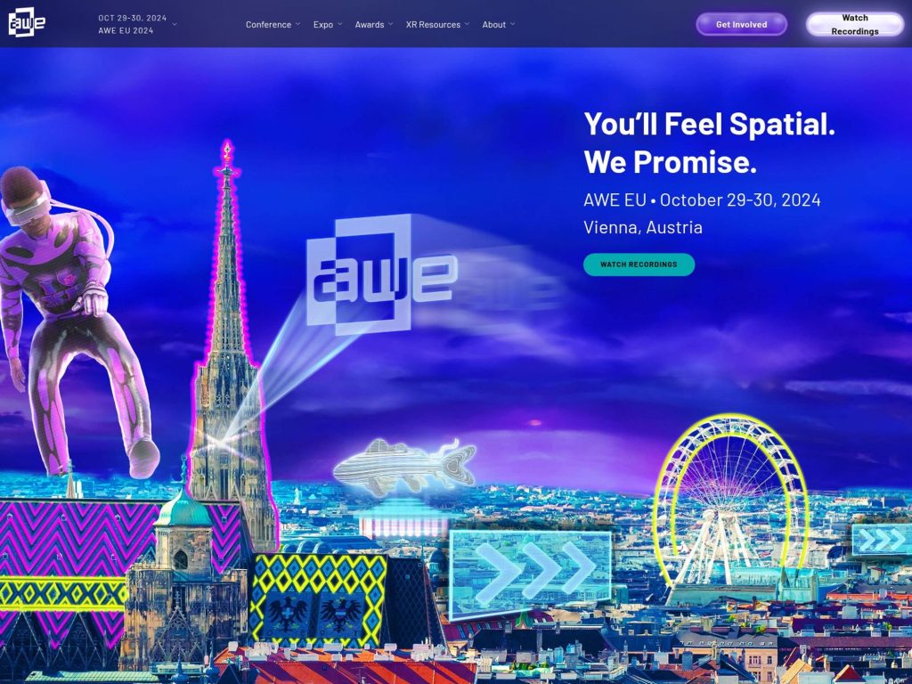 AWE EU 2024 screenshot