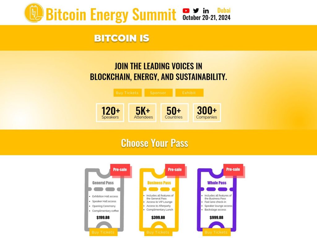 Bitcoin Energy Summit image