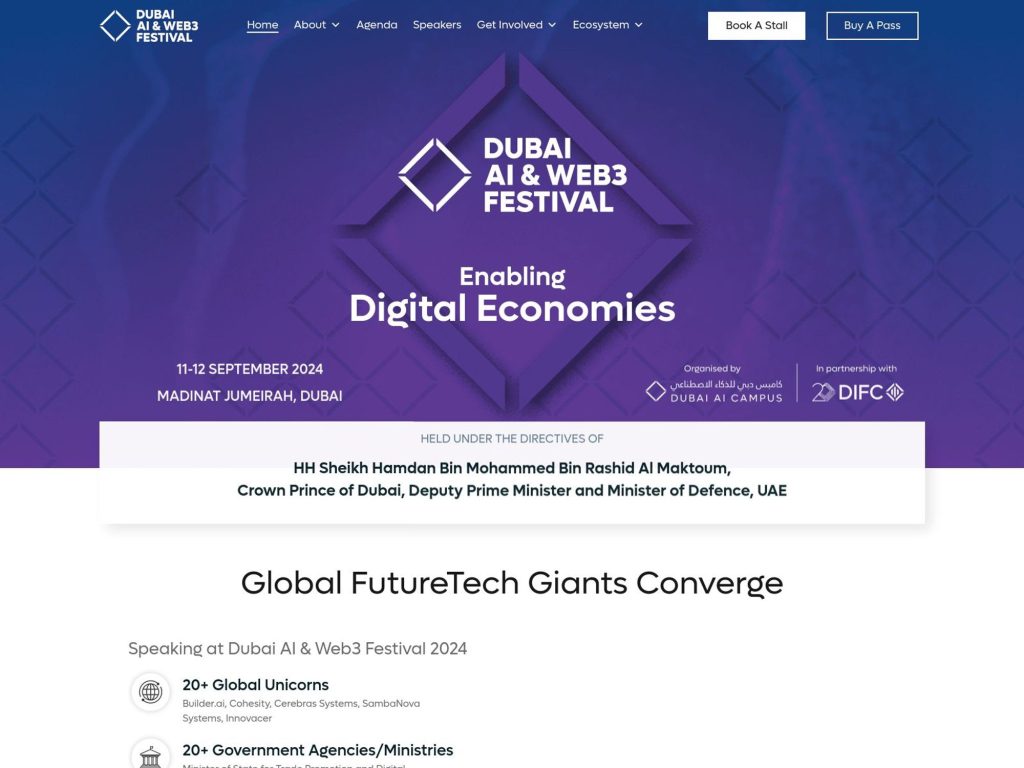 Dubai AI & Web3 Festival image