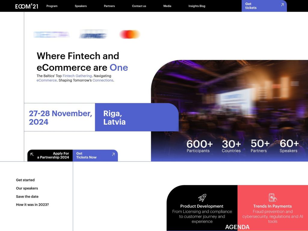 ECOM21 - Event screenshot