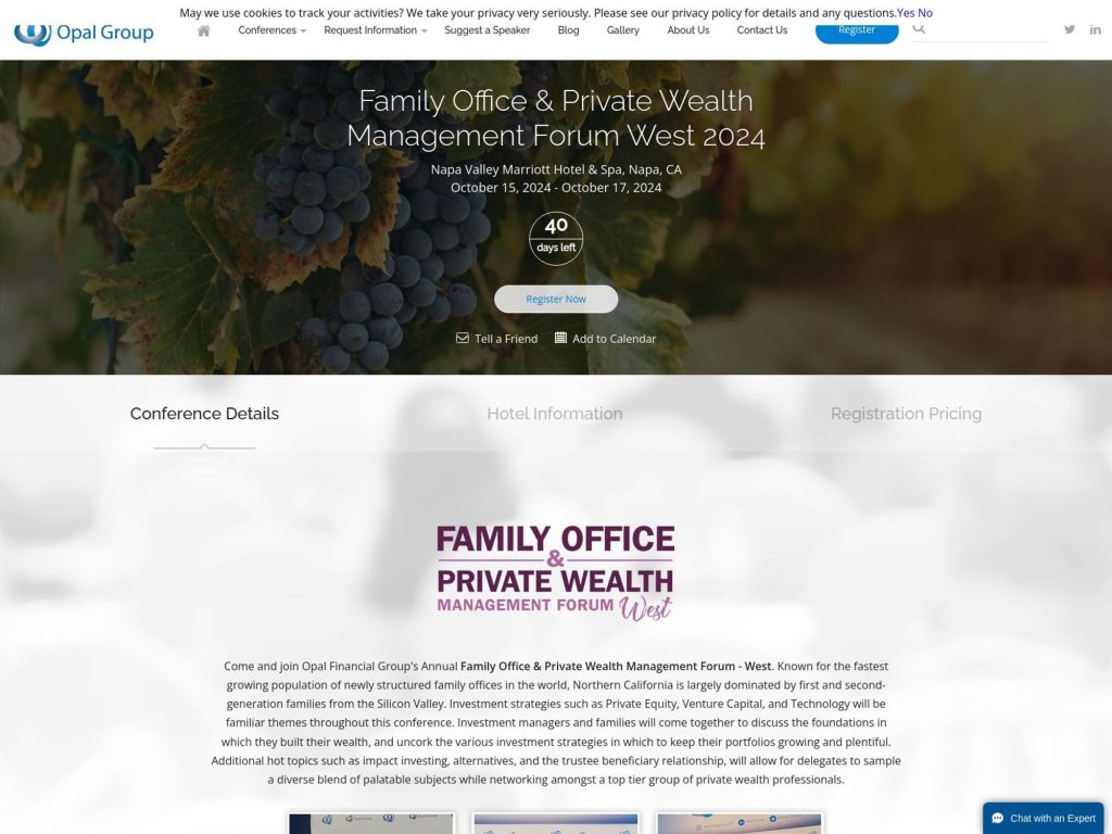 Family Office & Private Wealth Management Forum West 2024 image