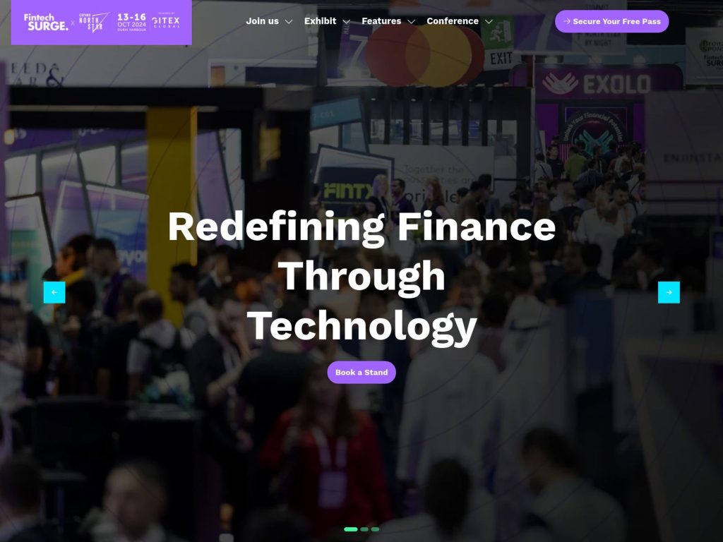 Fintech Surge - Event screenshot