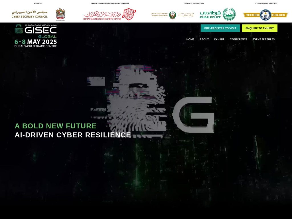 GISEC Global - Event screenshot