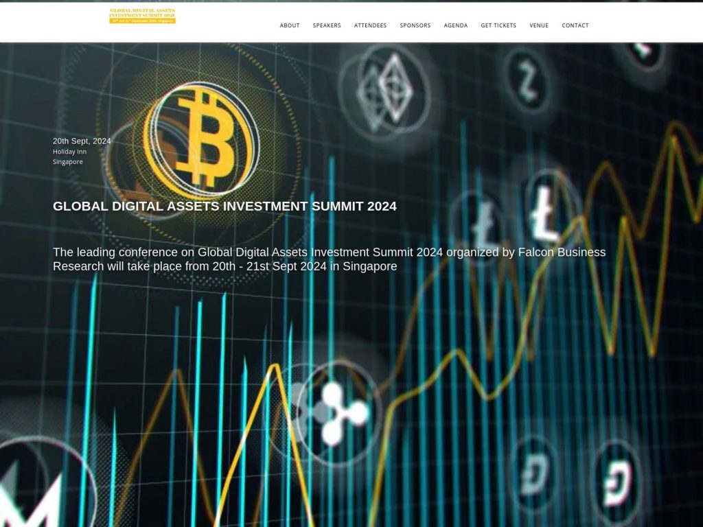 Global Digital Assets Investment Summit - Event screenshot