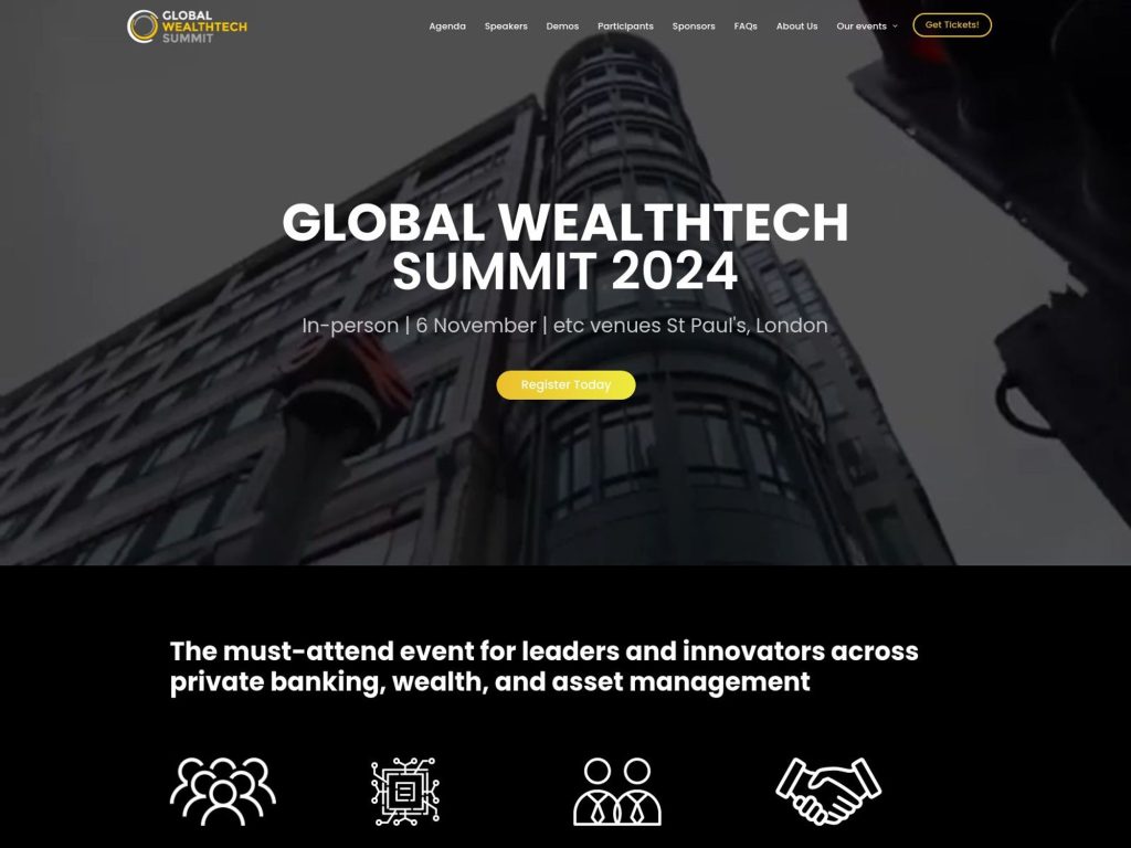 Global Wealthtech Summit image