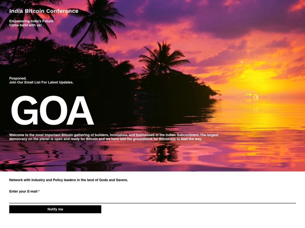 India Bitcoin Conference image