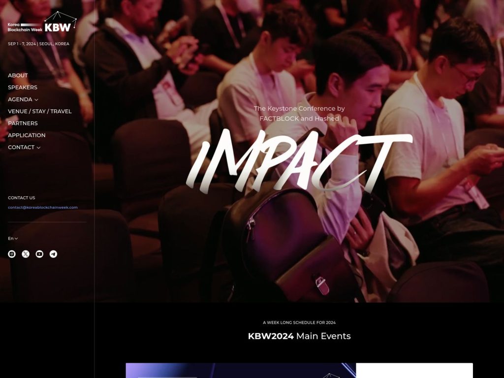 Korea Blockchain Week 2024 image