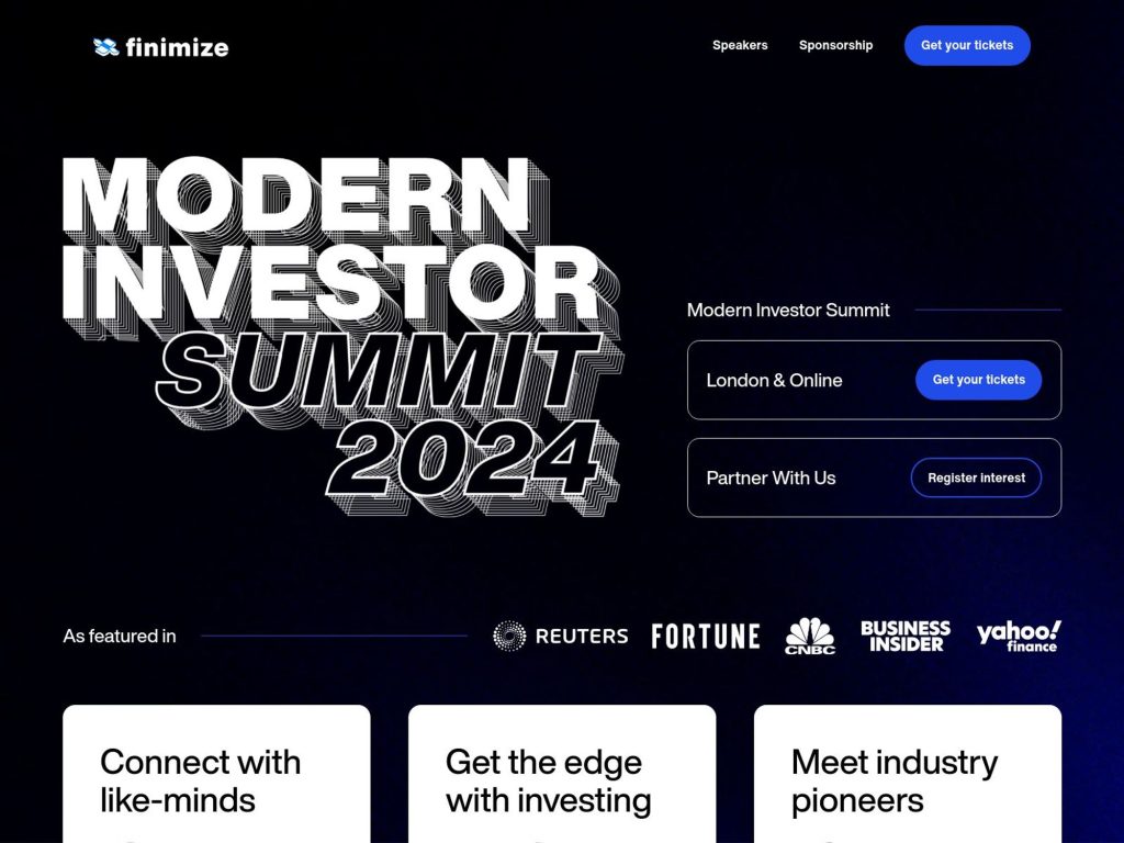 Modern Investor Summit - Event screenshot