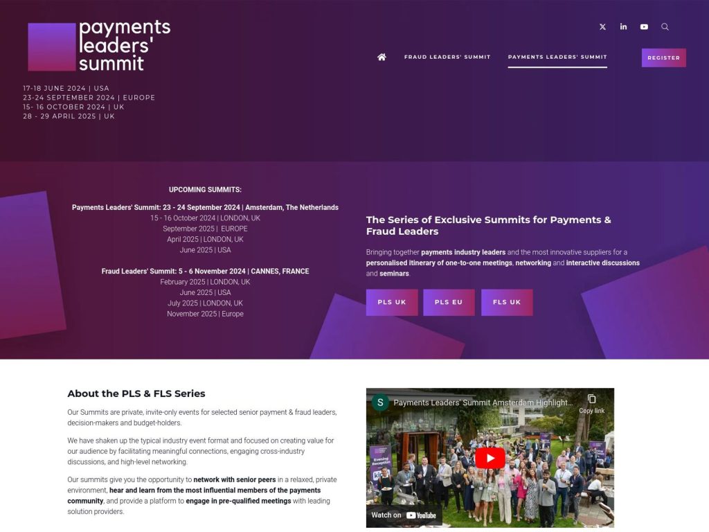 Payments Leaders Summit Europe image