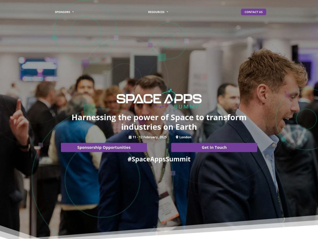 Space Apps Summit - Event screenshot