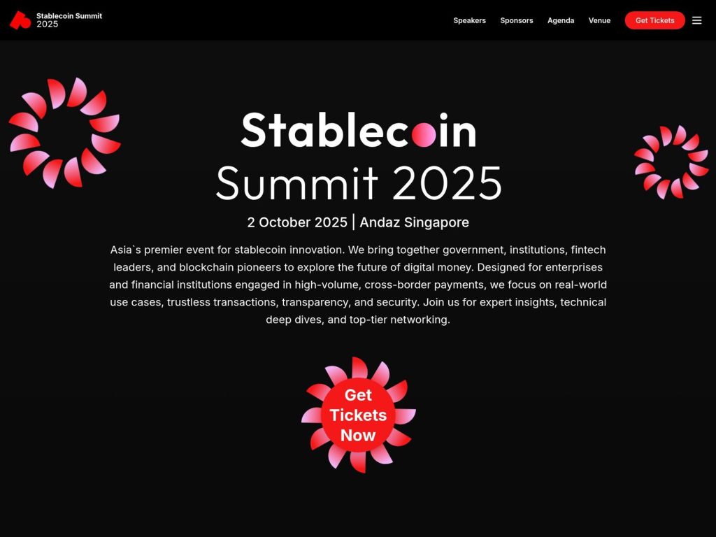 Stablecoin Summit 2024 screenshot