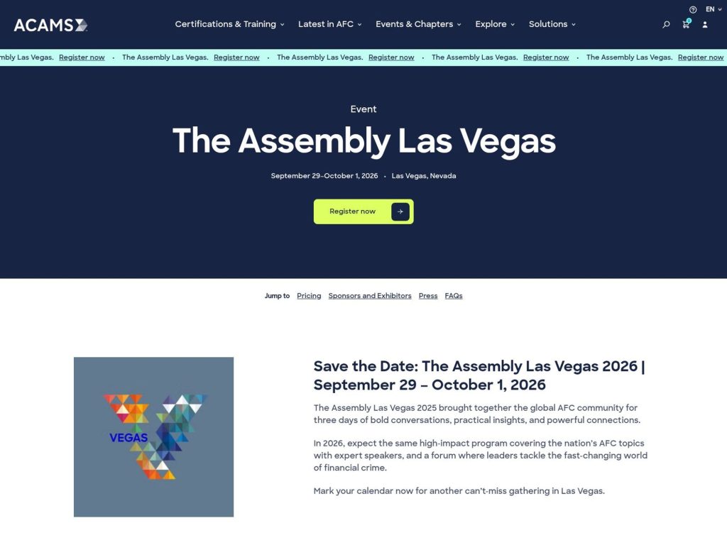 The Assembly Las Vegas screenshot