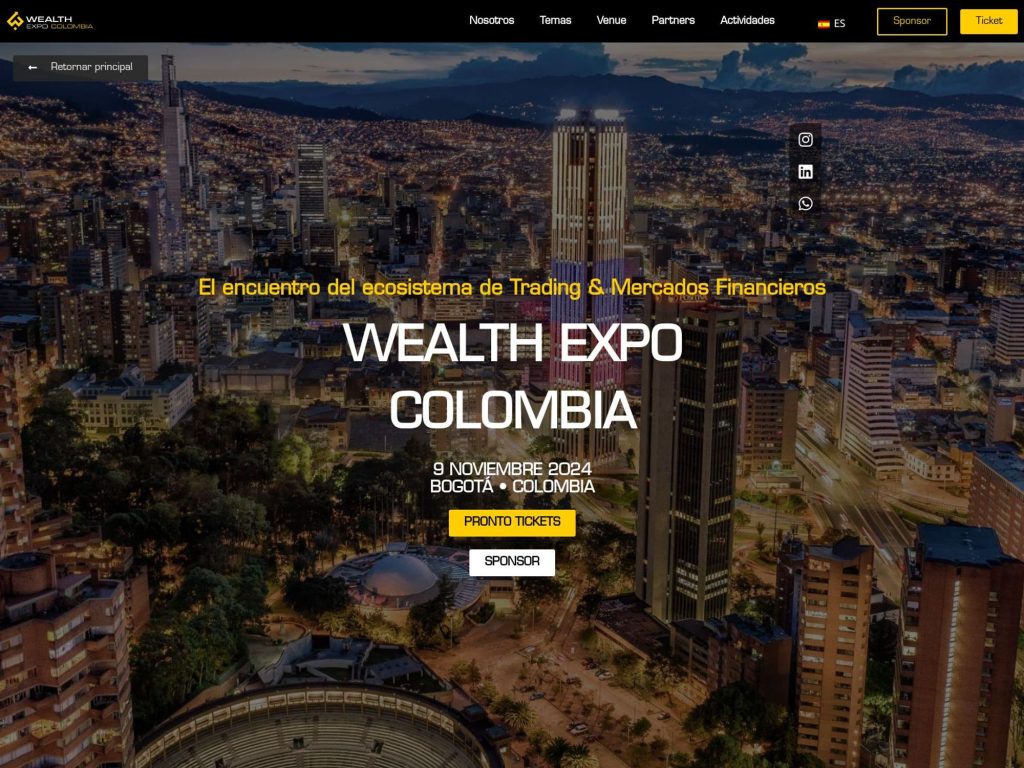 Wealth Expo Colombia - Event screenshot