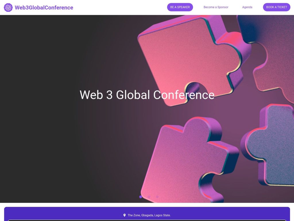 Web3 Global Conference - Event screenshot