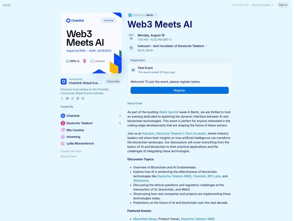 Web3 Meets AI screenshot