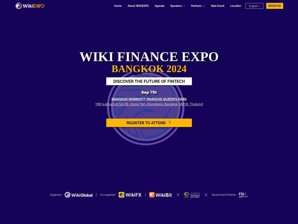 Wiki Finance Expo - Event screenshot
