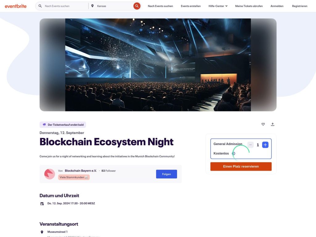 Blockchain Ecosystem Night - Event screenshot