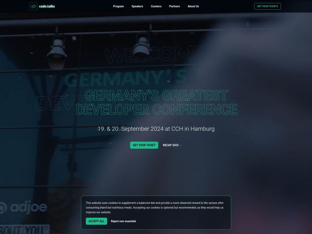 code.talks Tech Conference image