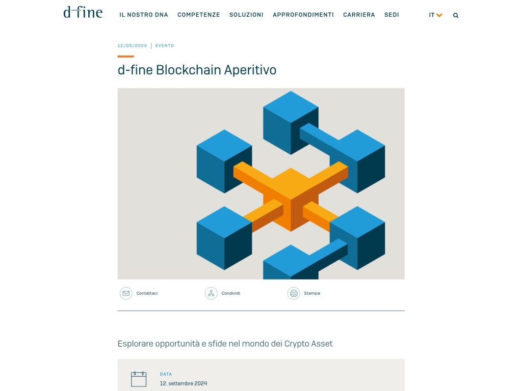 d-fine Blockchain Aperitif screenshot