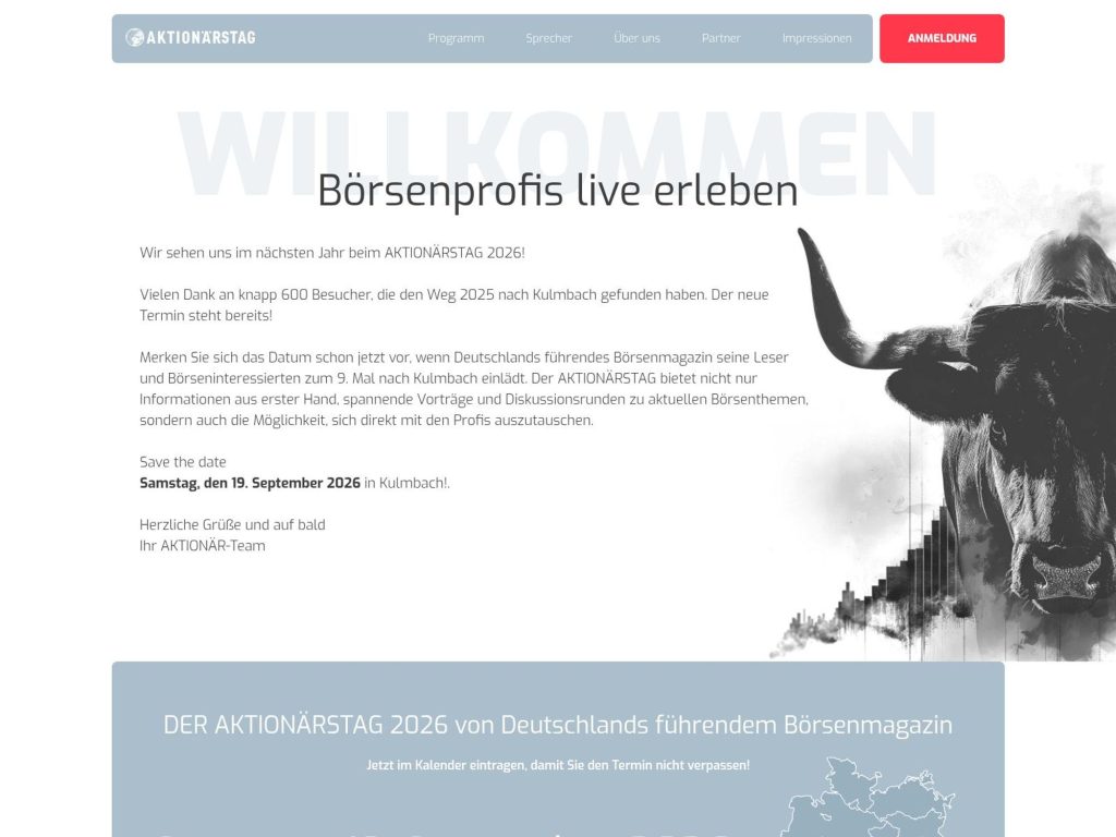 DER AKTIONÄRSTAG 2024 screenshot