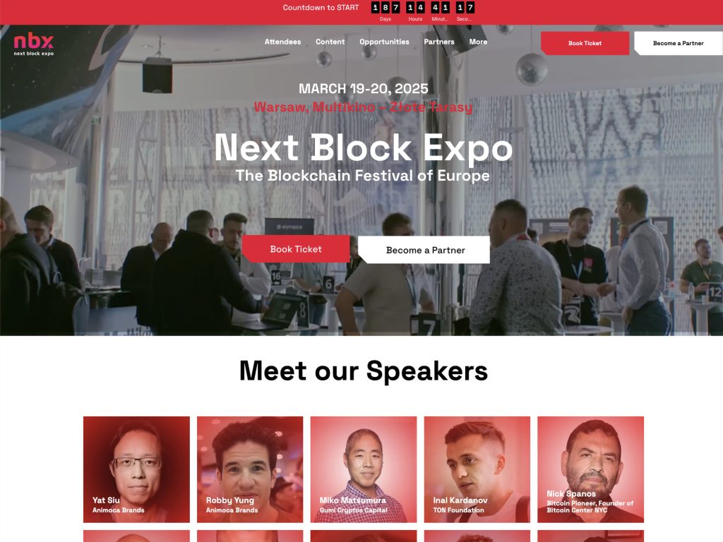 Next Block Expo 2025 (nbx) image
