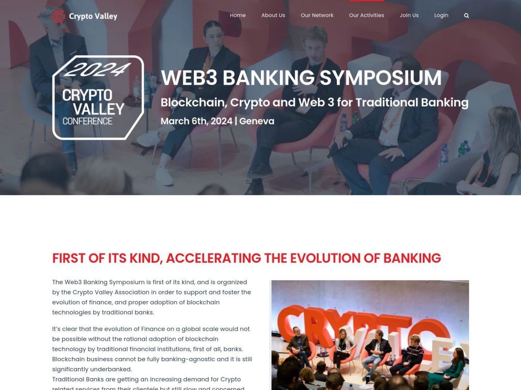 Web3 Banking Symposium - Event screenshot