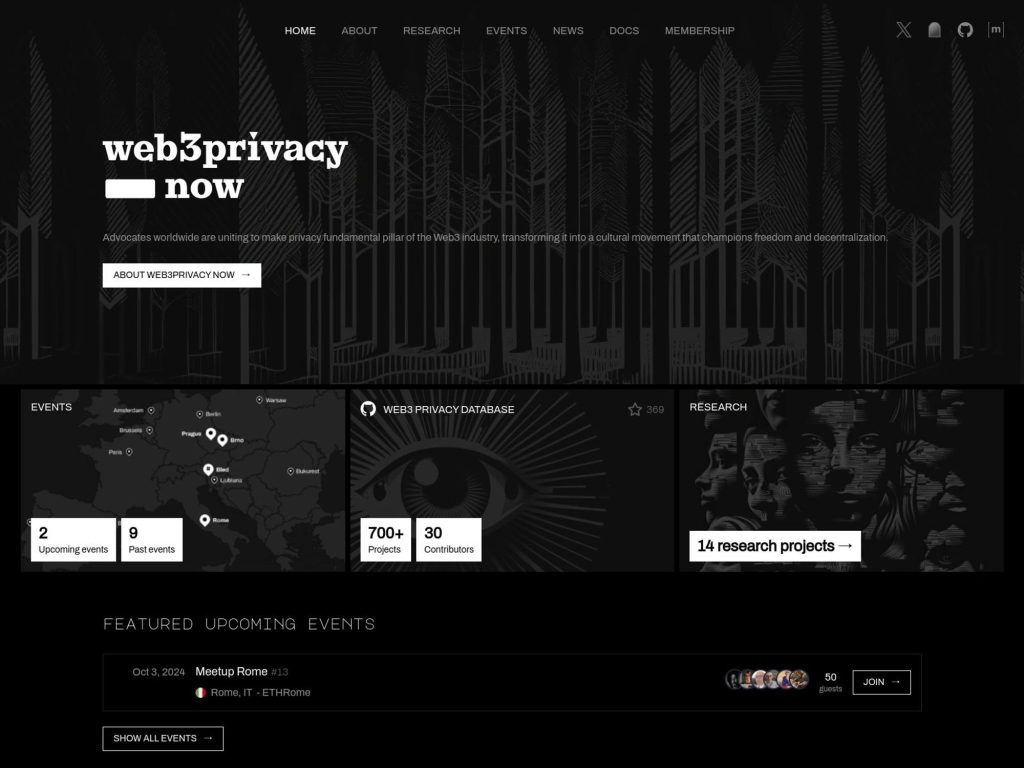 Web3Privacy Now image