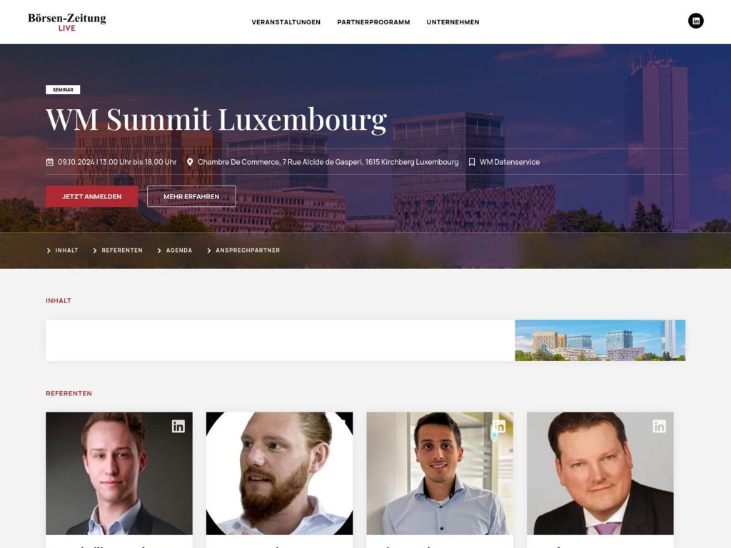 WM Summit Luxembourg image