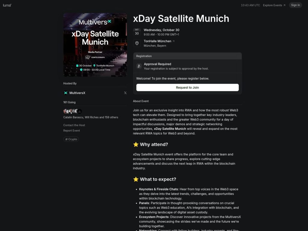 xDay Satellite Munich - Event screenshot