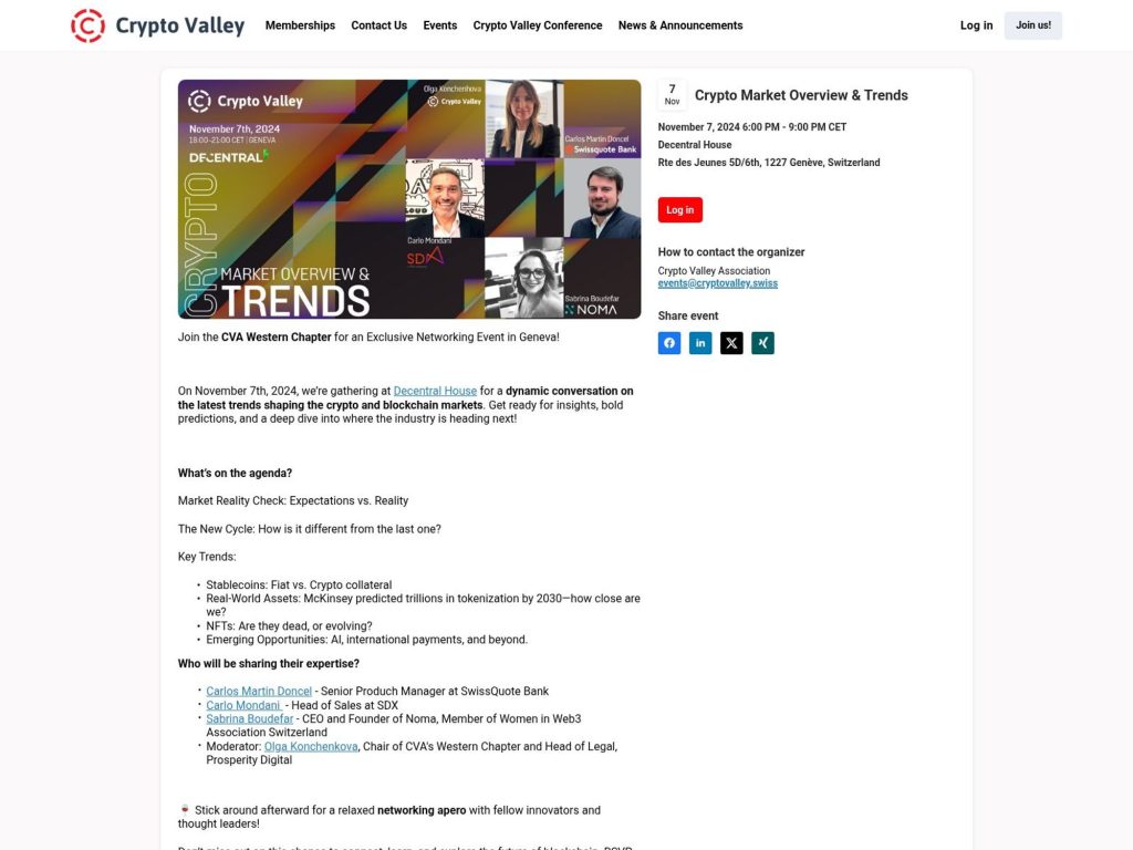 Crypto Market Overview & Trends screenshot