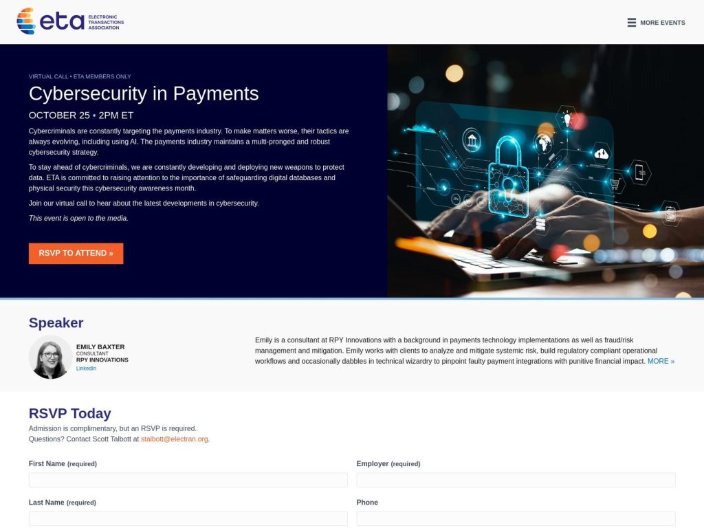 Cybersecurity in Payments image