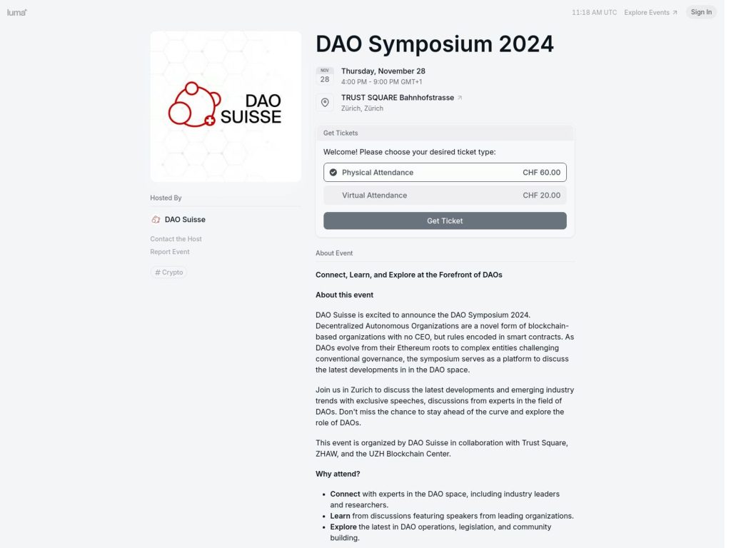 DAO Symposium 2024 image