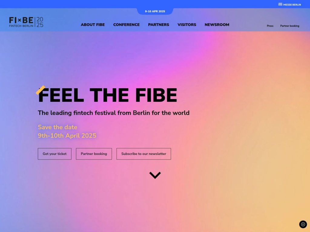 FIBE 2025 - FinTech Festival Berlin image