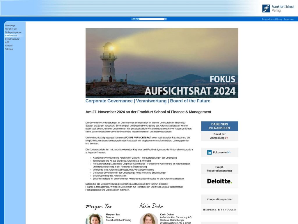 Fokus Aufsichtsrat 2024 - Event screenshot