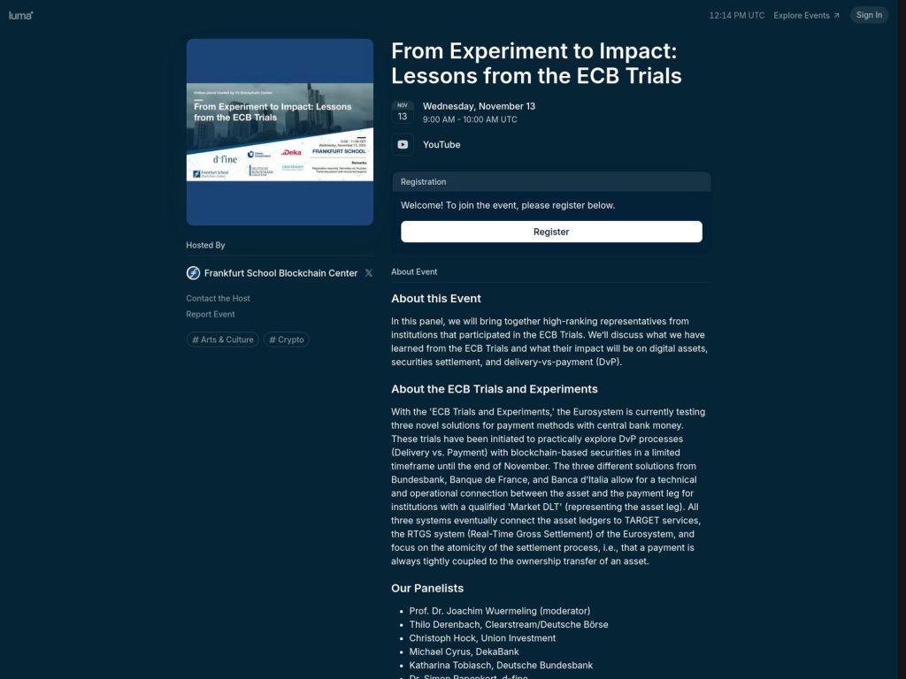 From Experiment to Impact: Lessons from the ECB Trials image