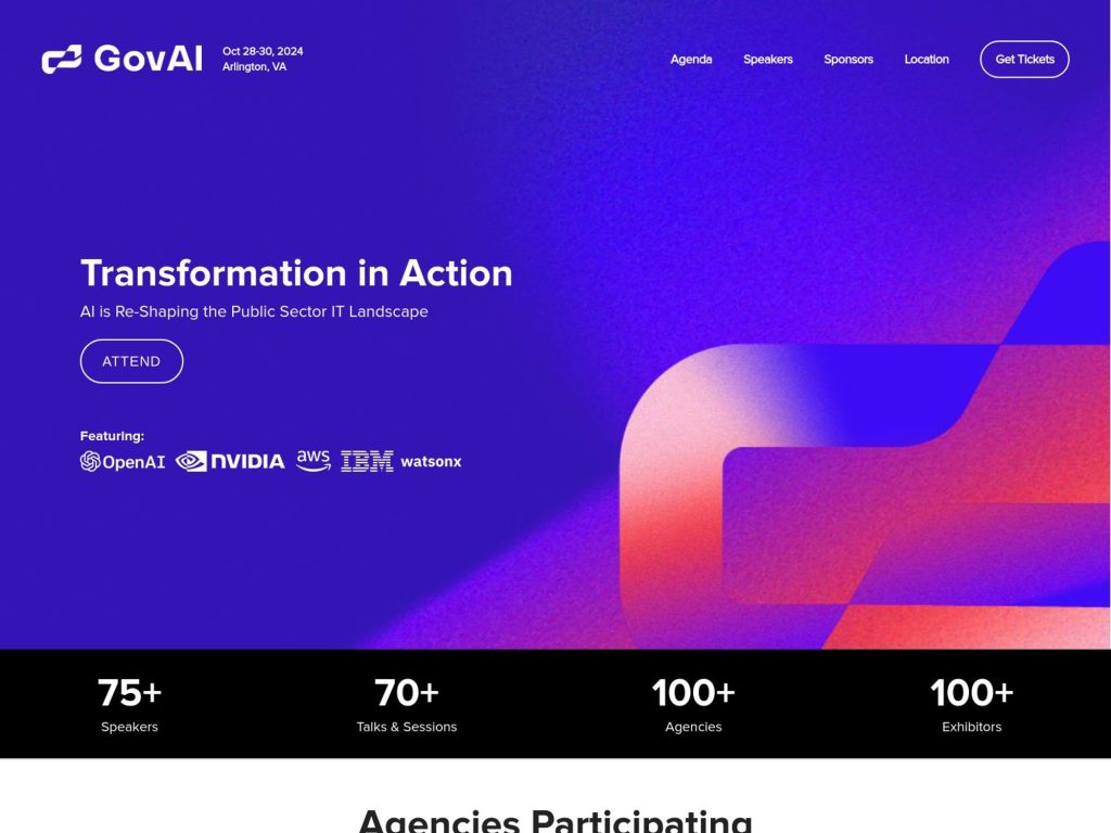 GovAI Summit screenshot