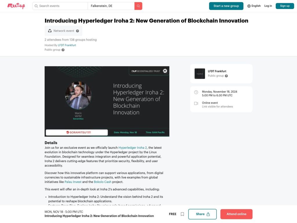 Introducing Hyperledger Iroha 2: New Generation of Blockchain Innovation image