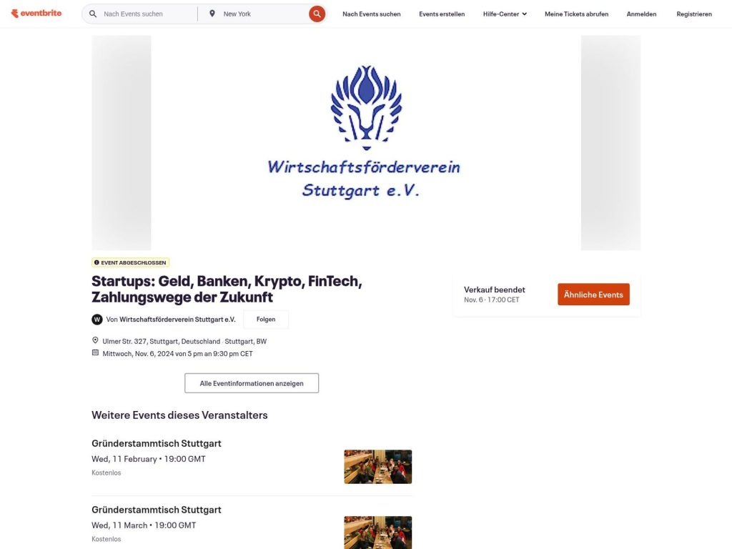 Startups: Geld, Banken, Krypto, FinTech, Zahlungswege der Zukunft screenshot