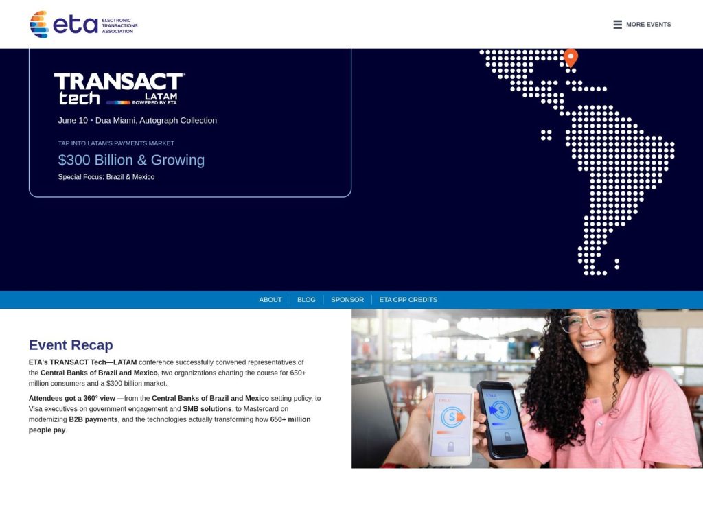 Transact Tech LATAM screenshot