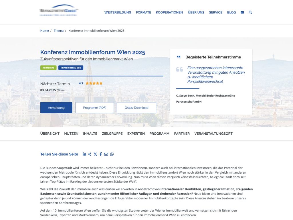 10. Immobilienforum Wien image